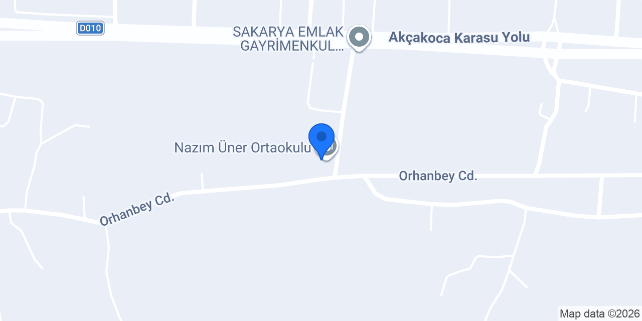 Nazım Üner İlkokulu konumu