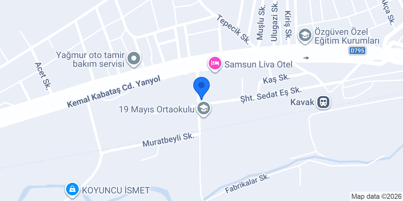 Kapalı konumu