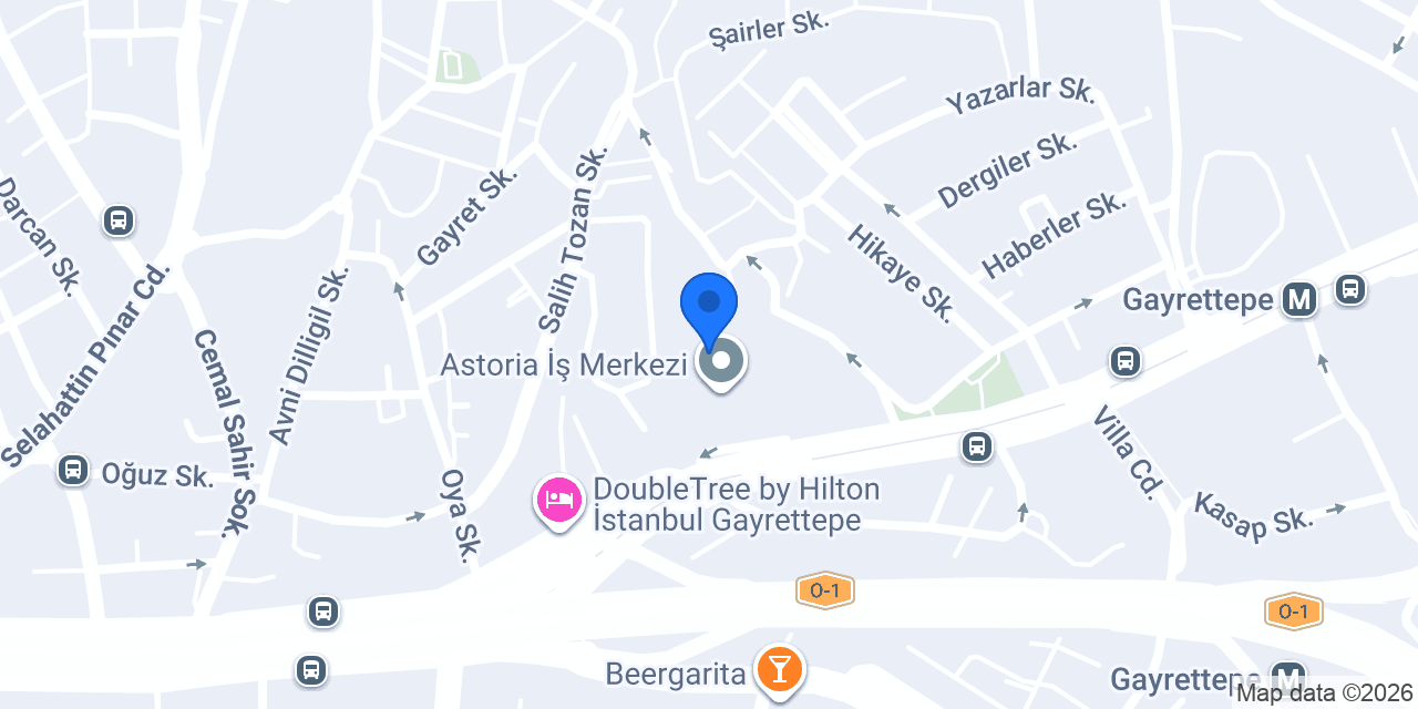Astaş Holding konumu