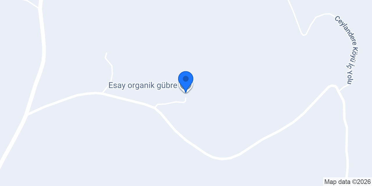 Esay organik gübre konumu