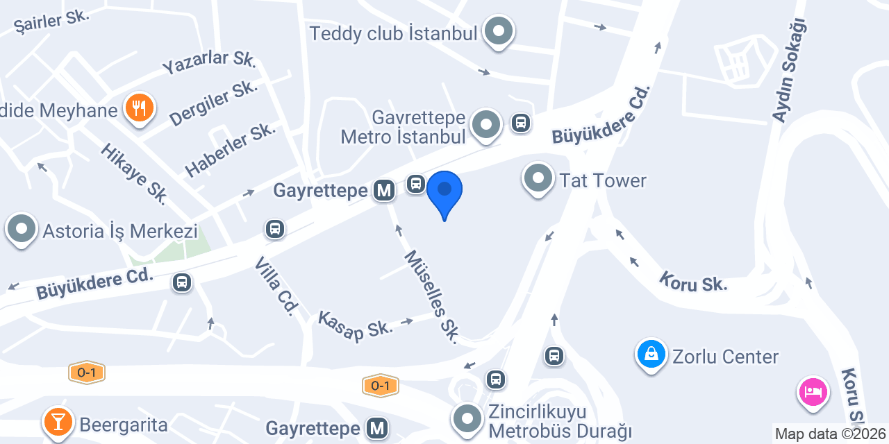 AKUT Arama Kurtarma Derneği konumu
