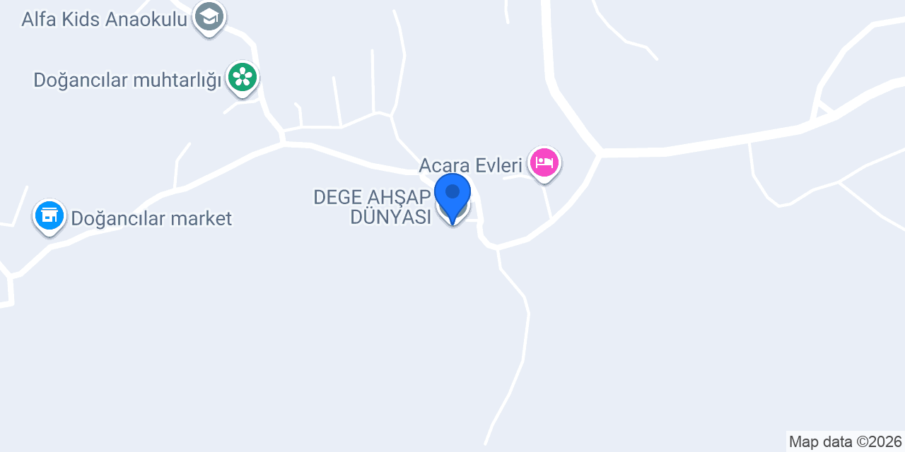 DEGE AHŞAP DÜNYASI konumu