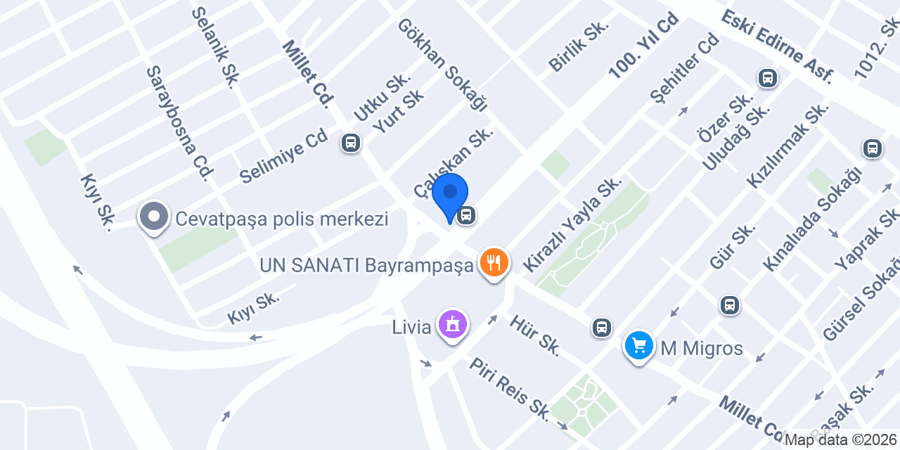 Lüks Yonca Seyahat konumu