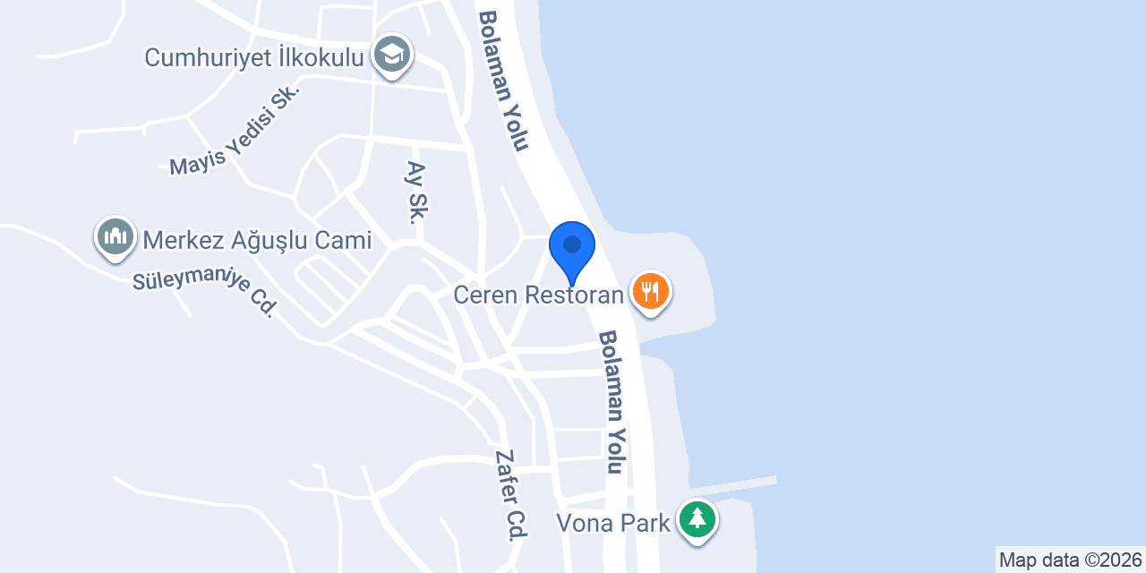 Hantal'in Yeri Sahil Bar&Restaurant konumu