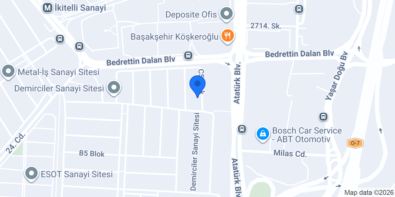 Akpınar Elektronik Terazi Baskül konumu