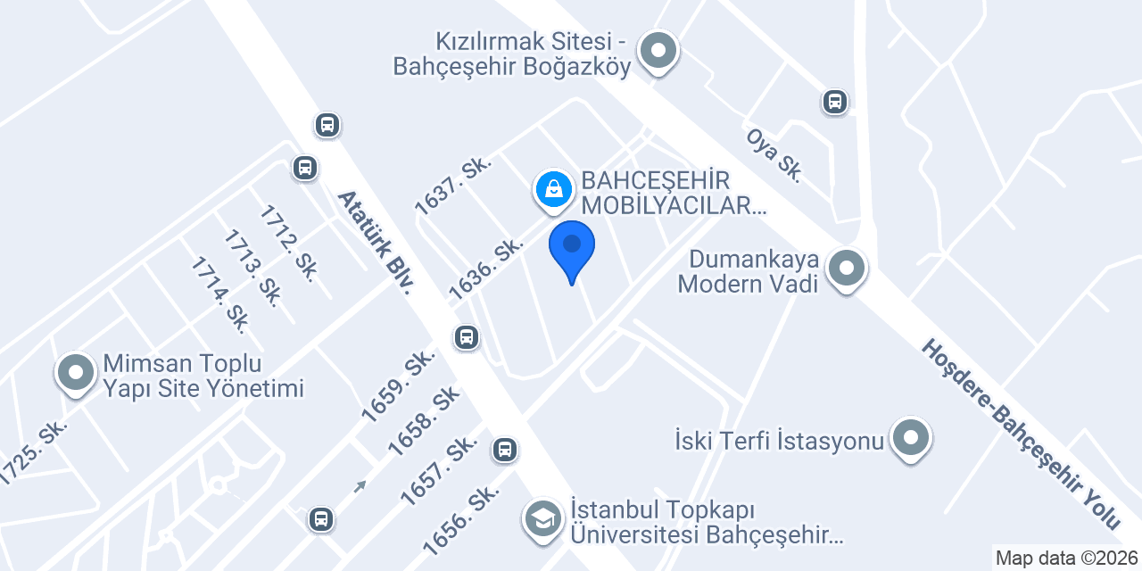 BaeS Luxury Mobilya konumu