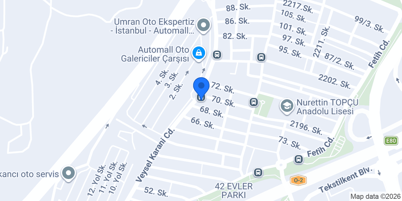 Auto Tek konumu