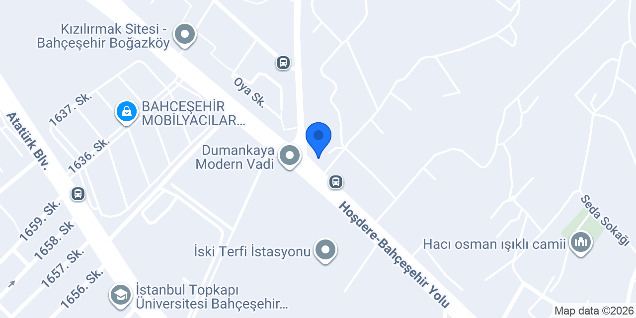 Ziyade Balık & Et Restorant Bahçeşehir konumu