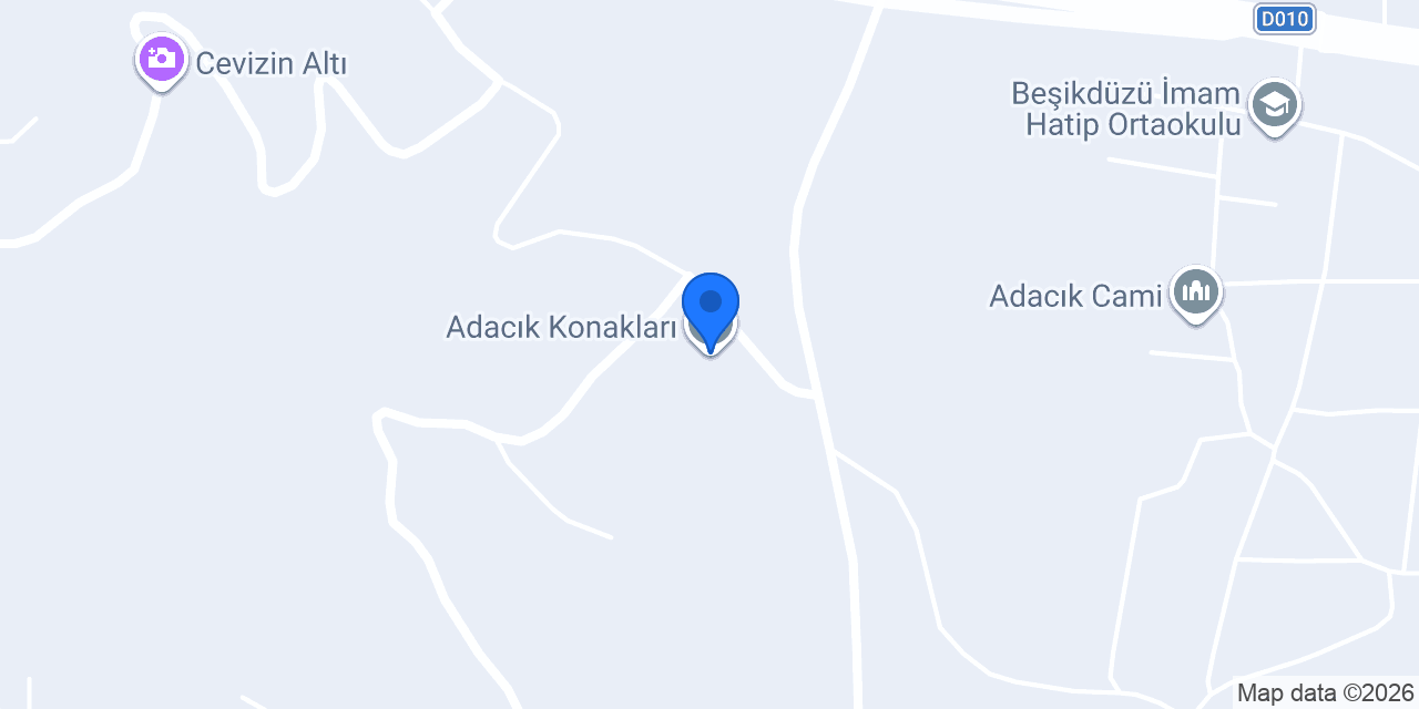 Adacık Konakları konumu
