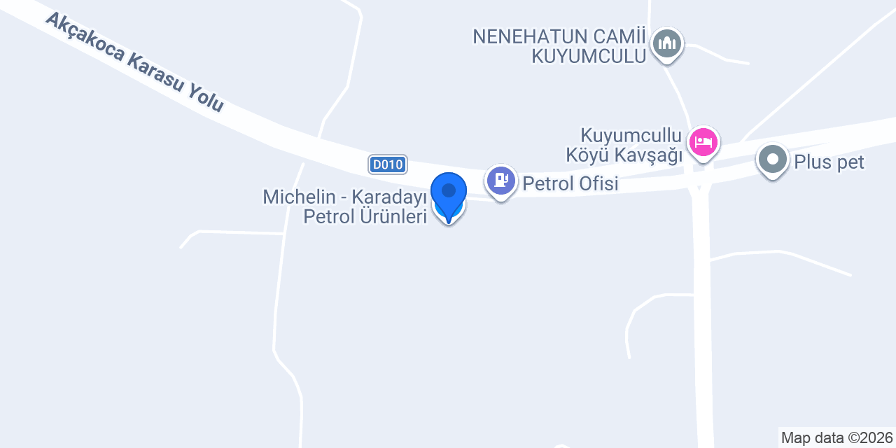 Michelin - Karadayı Petrol Ürünleri konumu