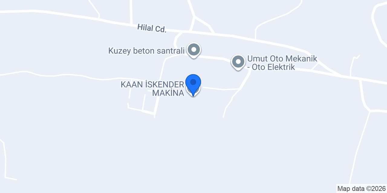 KAAN İSKENDER MAKİNA konumu