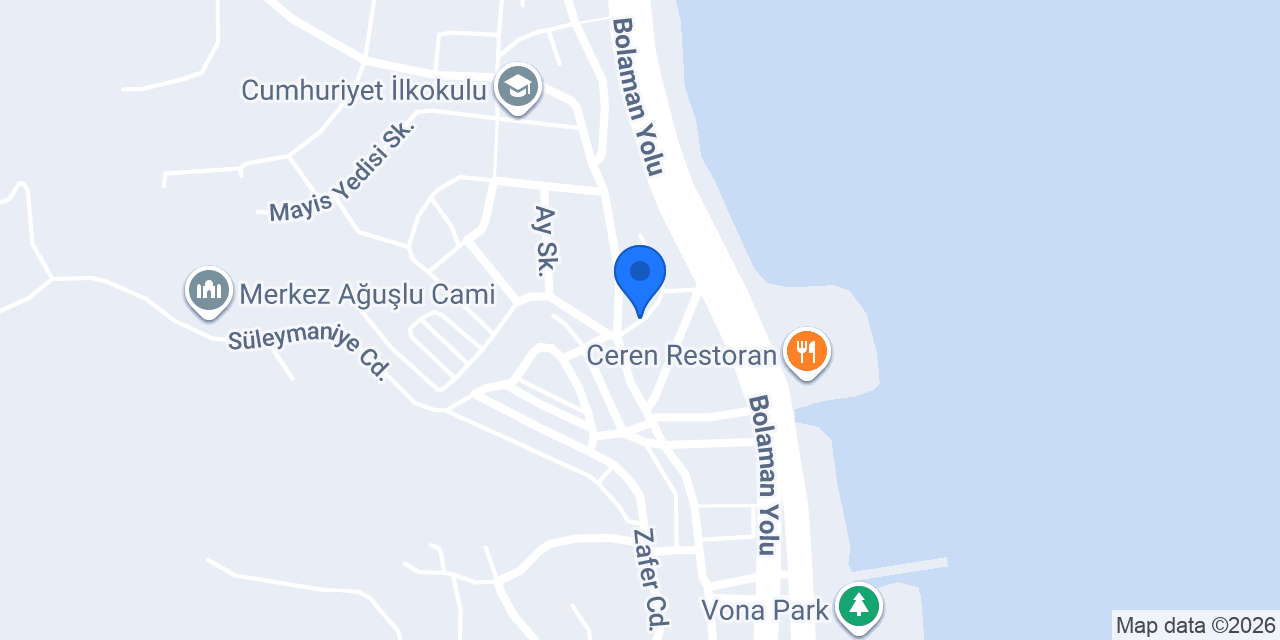Vefa dondurma konumu