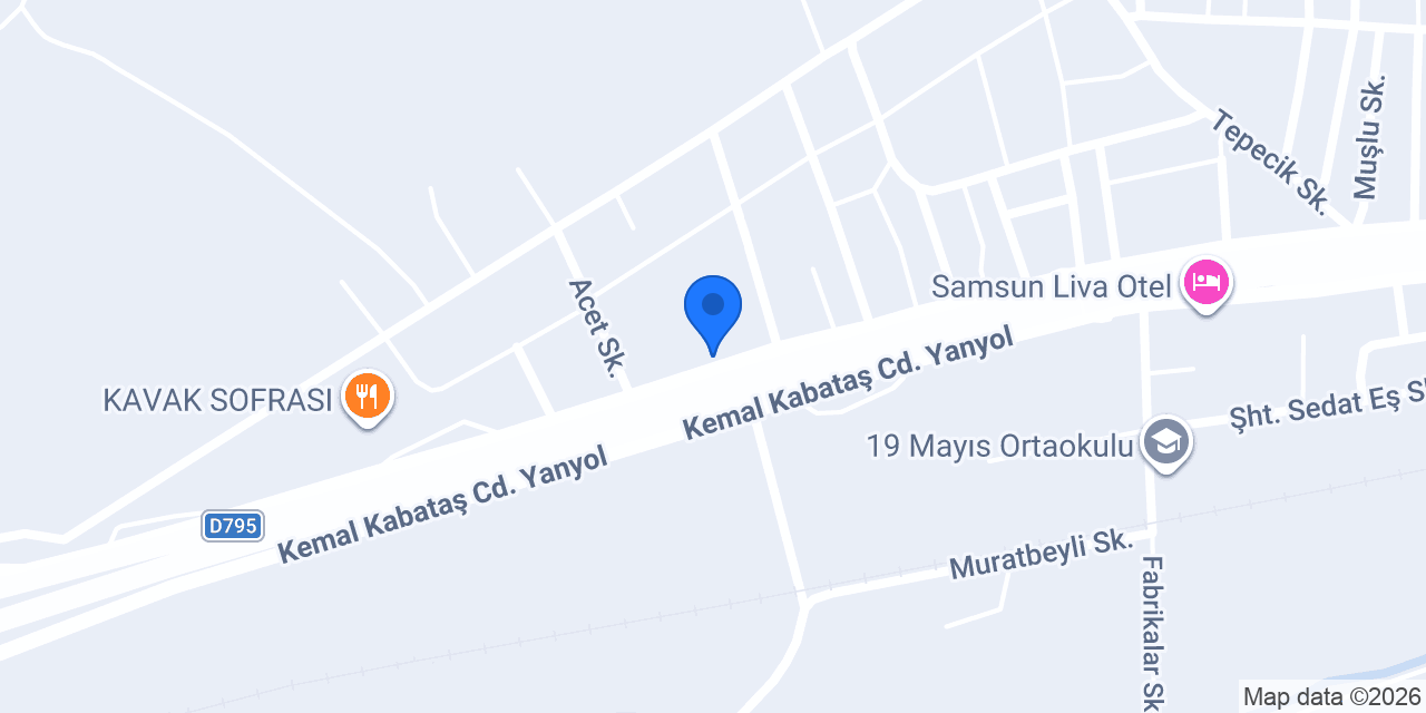 BAKLACI HAFRİYAT konumu