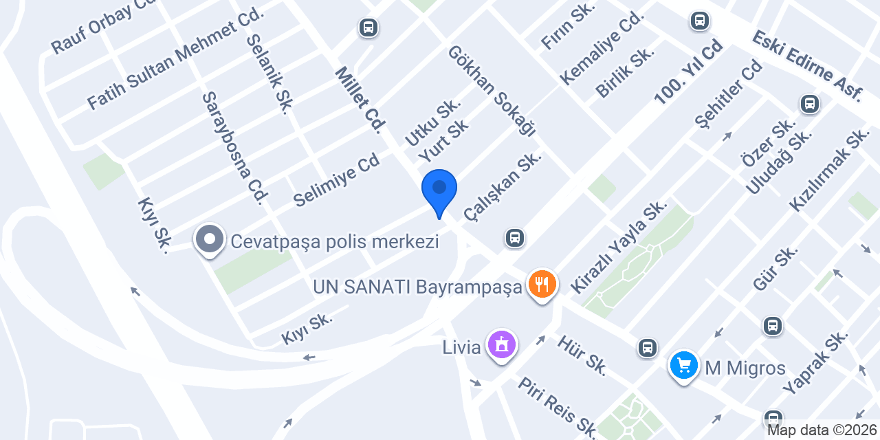 Aksaraylı Pastaneleri konumu