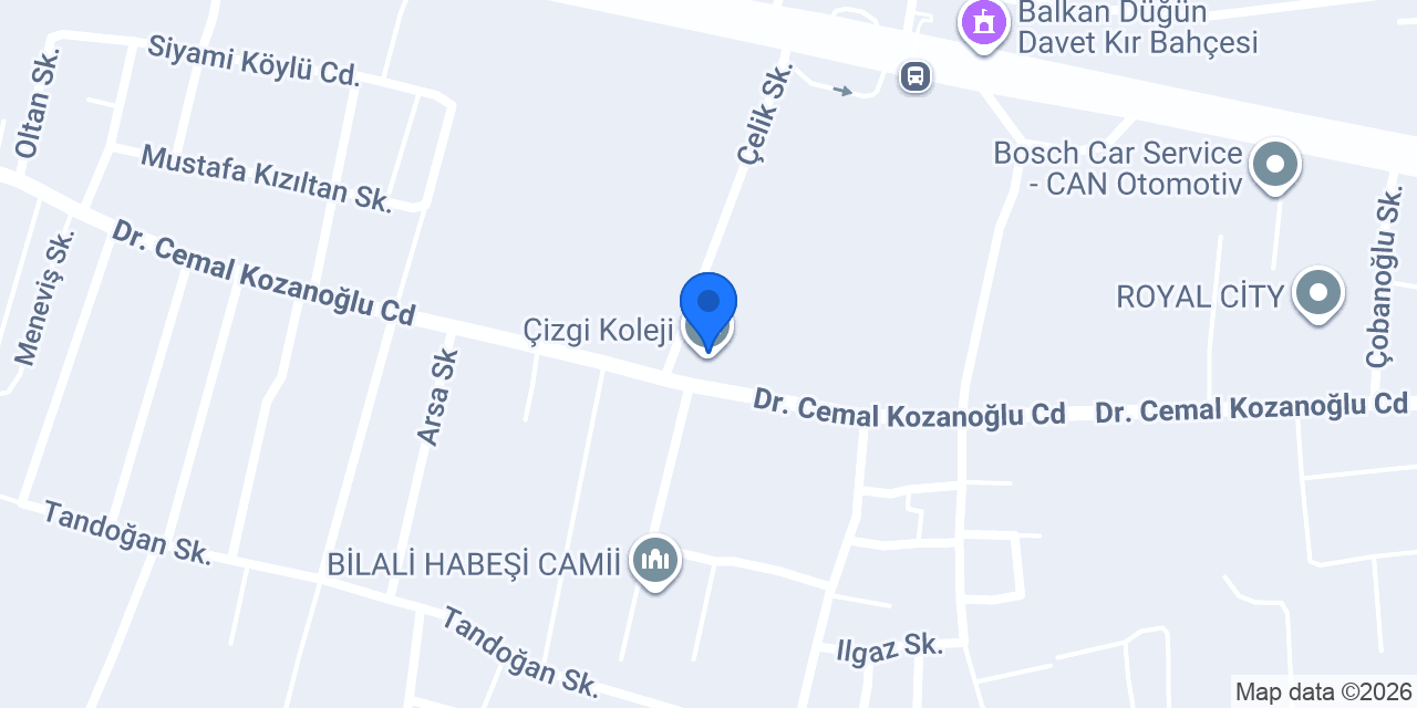 Çizgi Koleji konumu