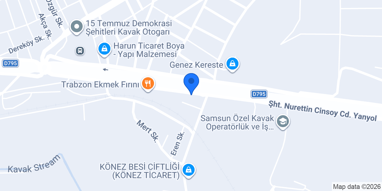 Baysal Mermer konumu