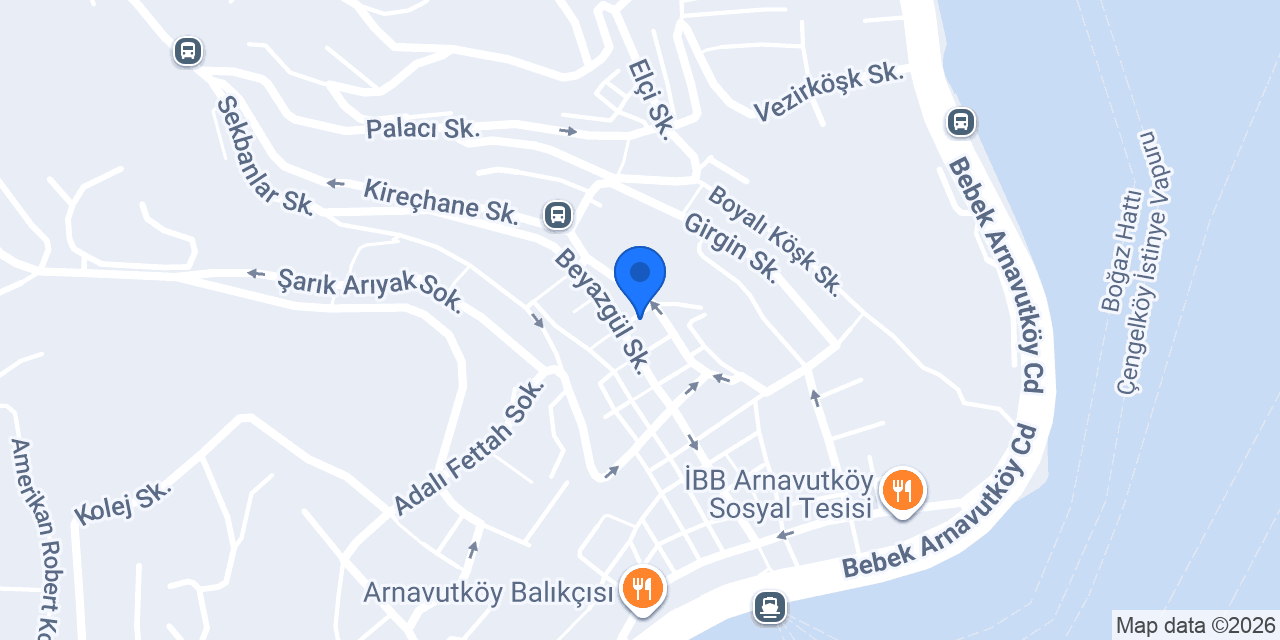 Ala Makeup Studio Arnavutköy konumu