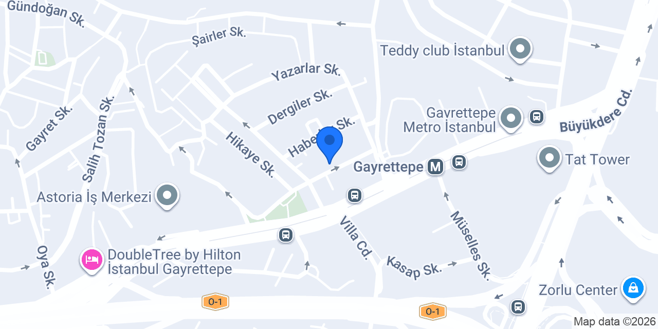 T. C. Beyoğlu 18. Noterliği konumu