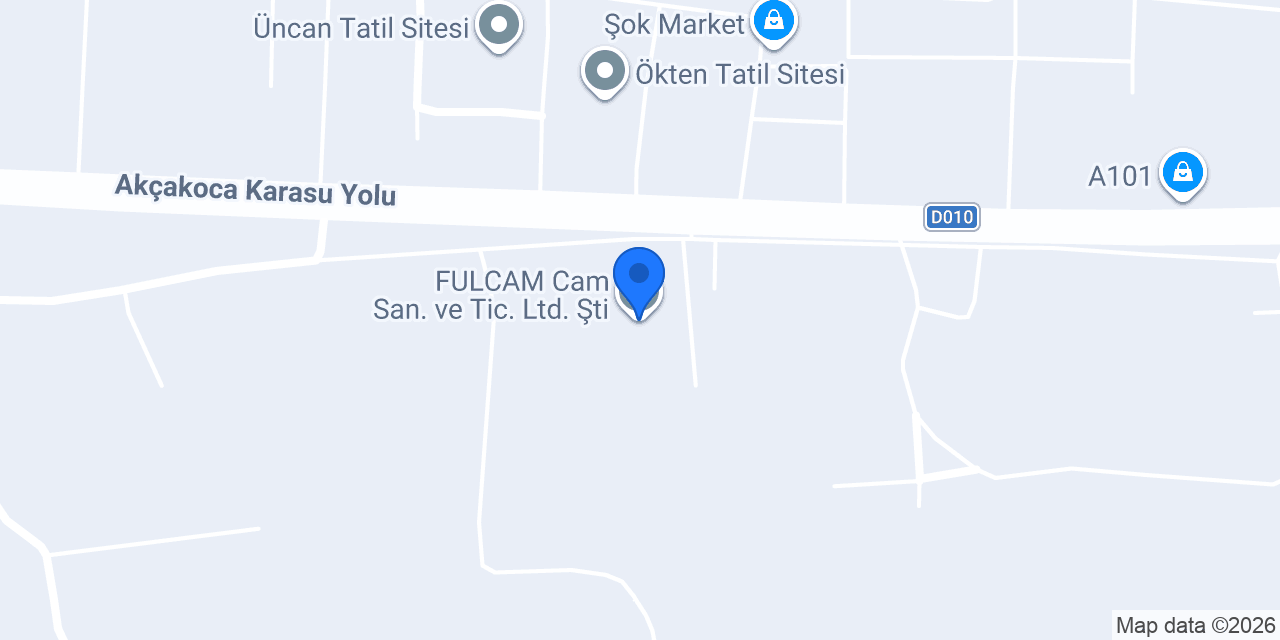 FULCAM Cam San. ve Tic. Ltd. Şti. konumu