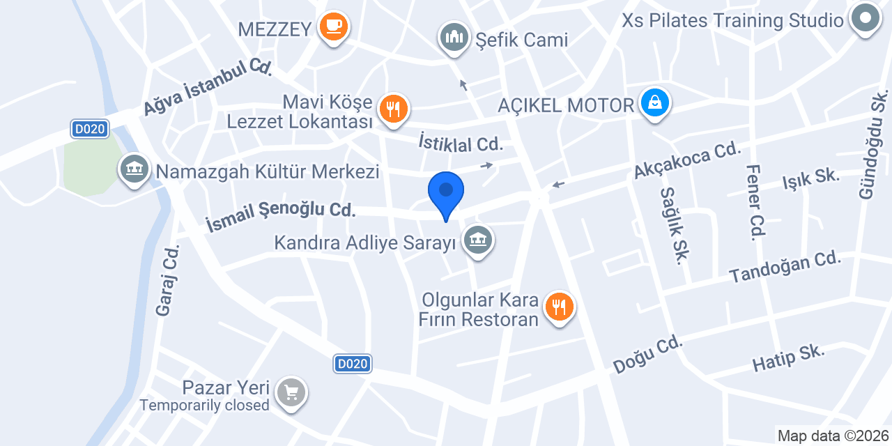 Çakır Mimarlık konumu