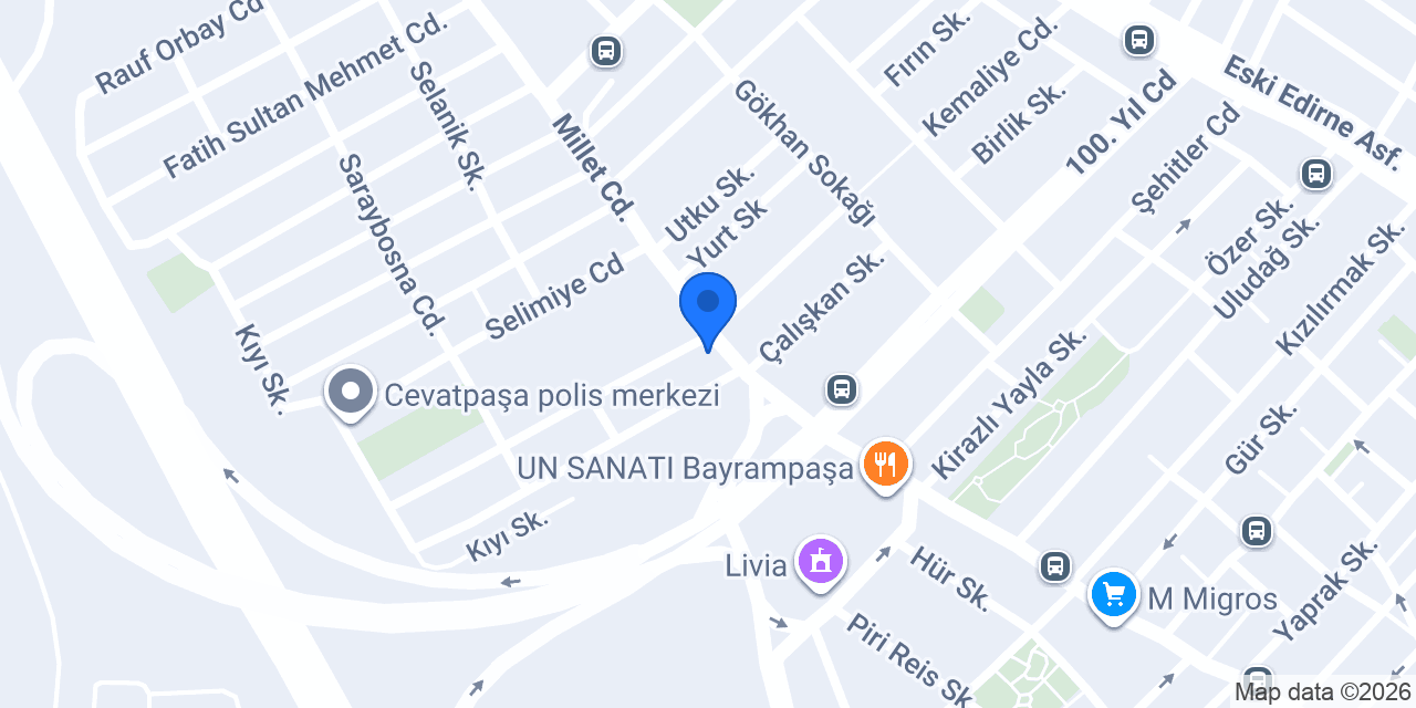 Mimoza Pastanesi konumu