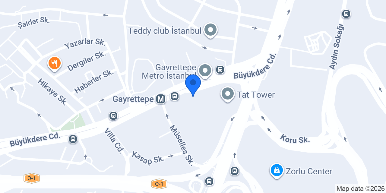 Covo Turizm konumu