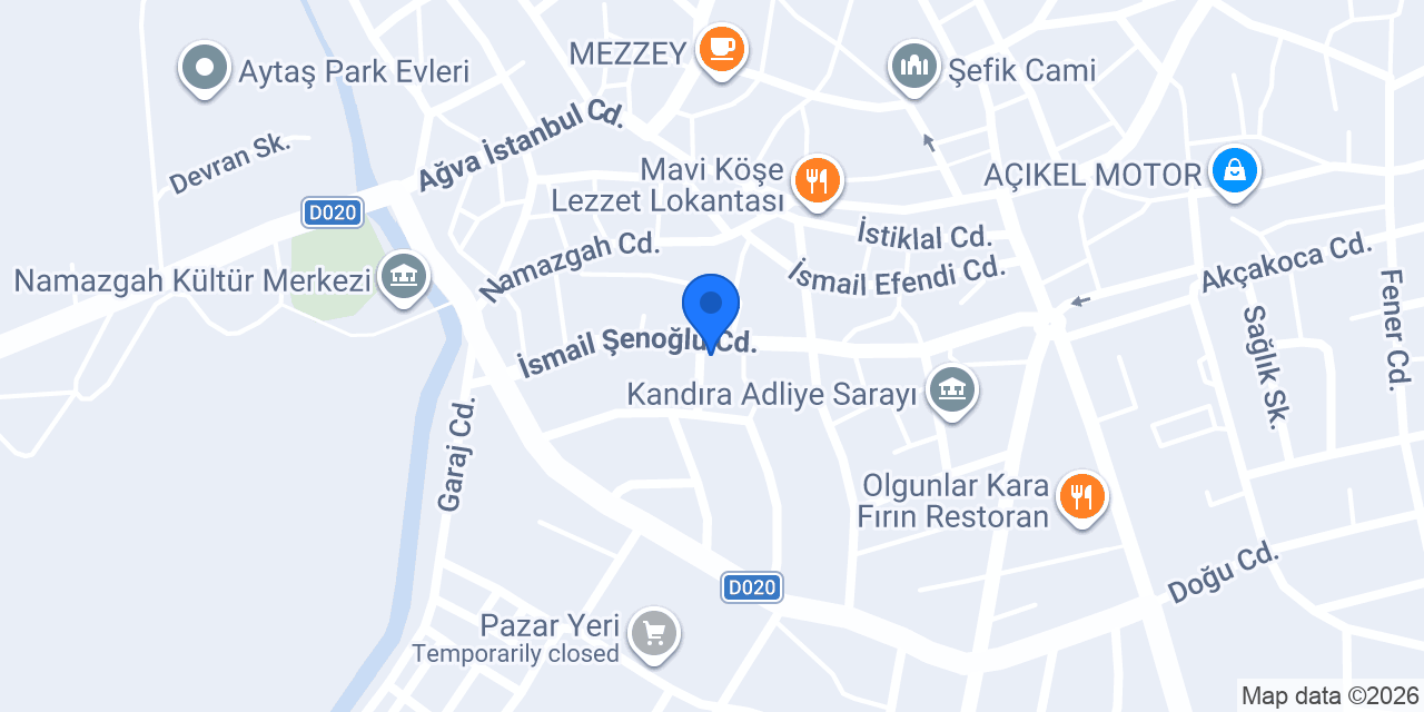 ÖZDEMİR ECZANESİ konumu