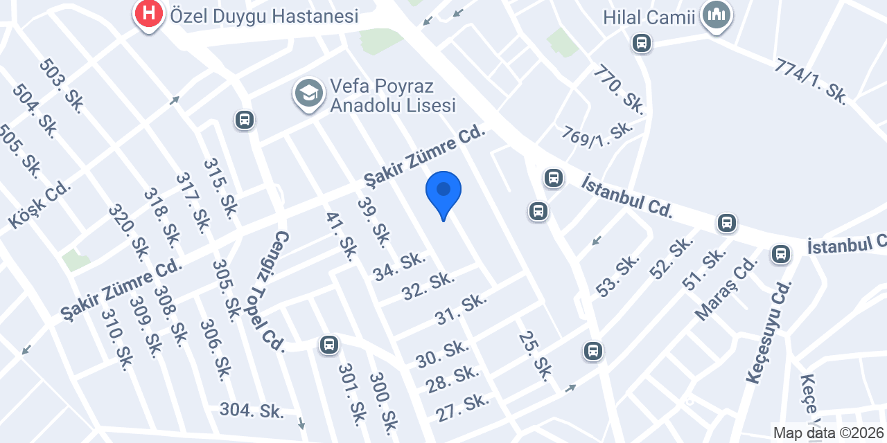 TADAL EKMEK FABRİKASI konumu
