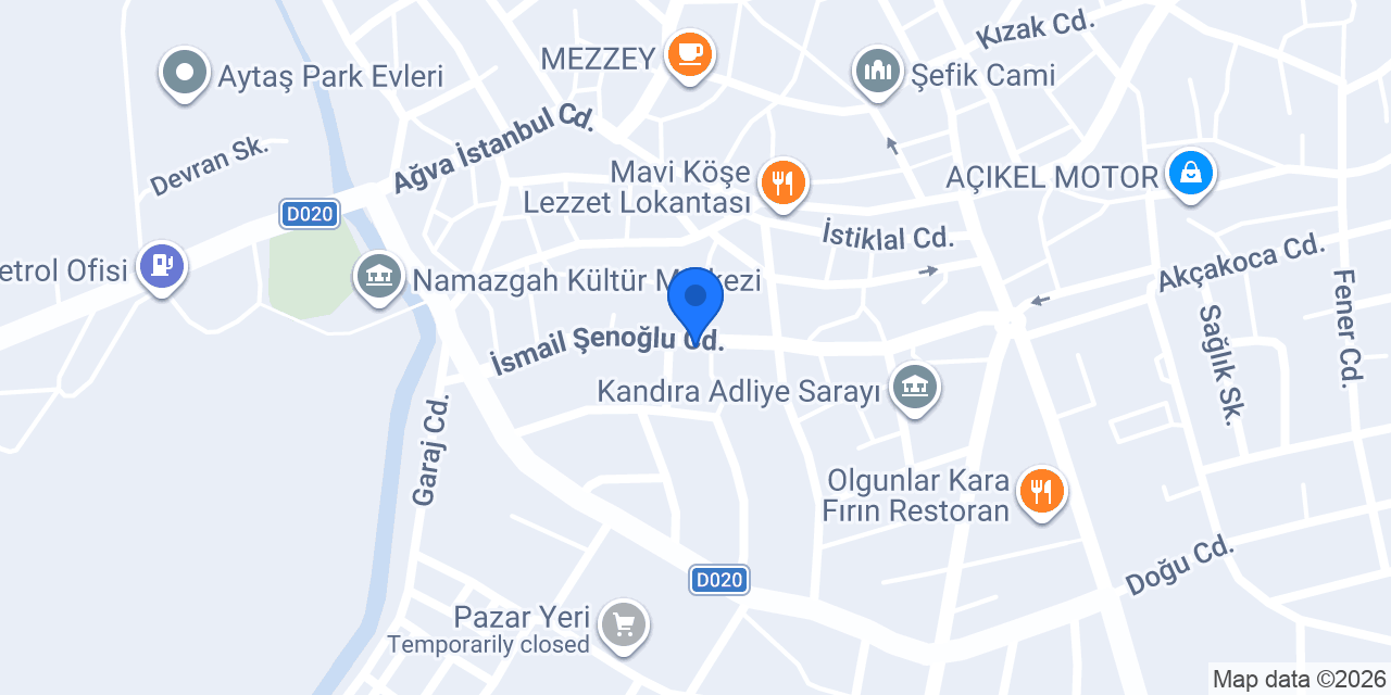 Yeşil Hamam konumu