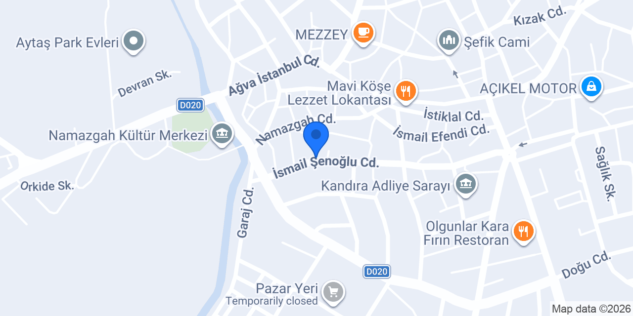 Eren Ticaret konumu