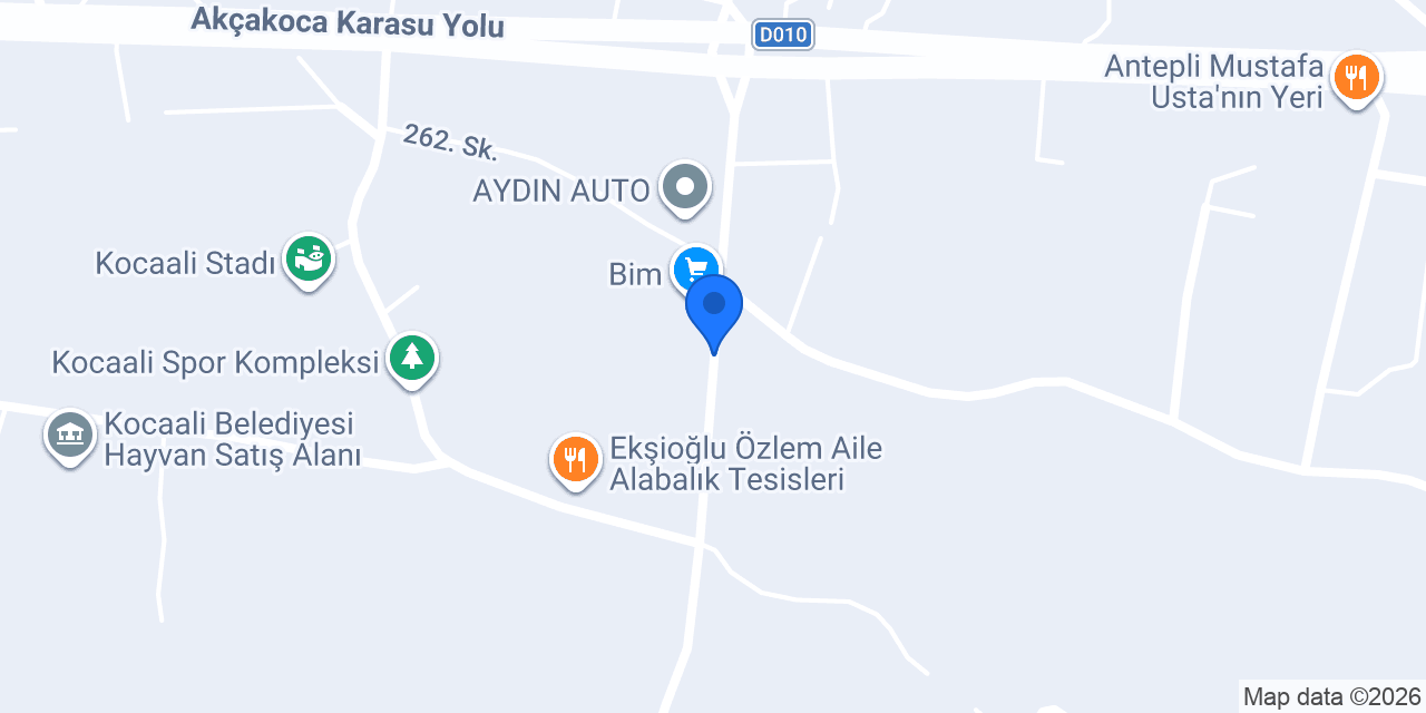 Ömer oto Egzoz konumu