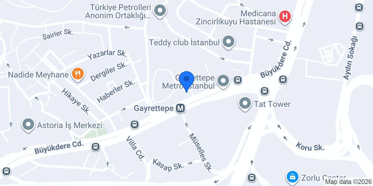 TMSF konumu