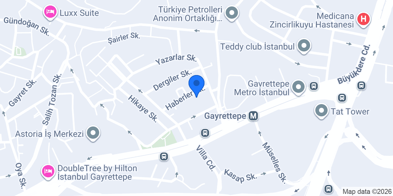 Protel A.Ş. konumu