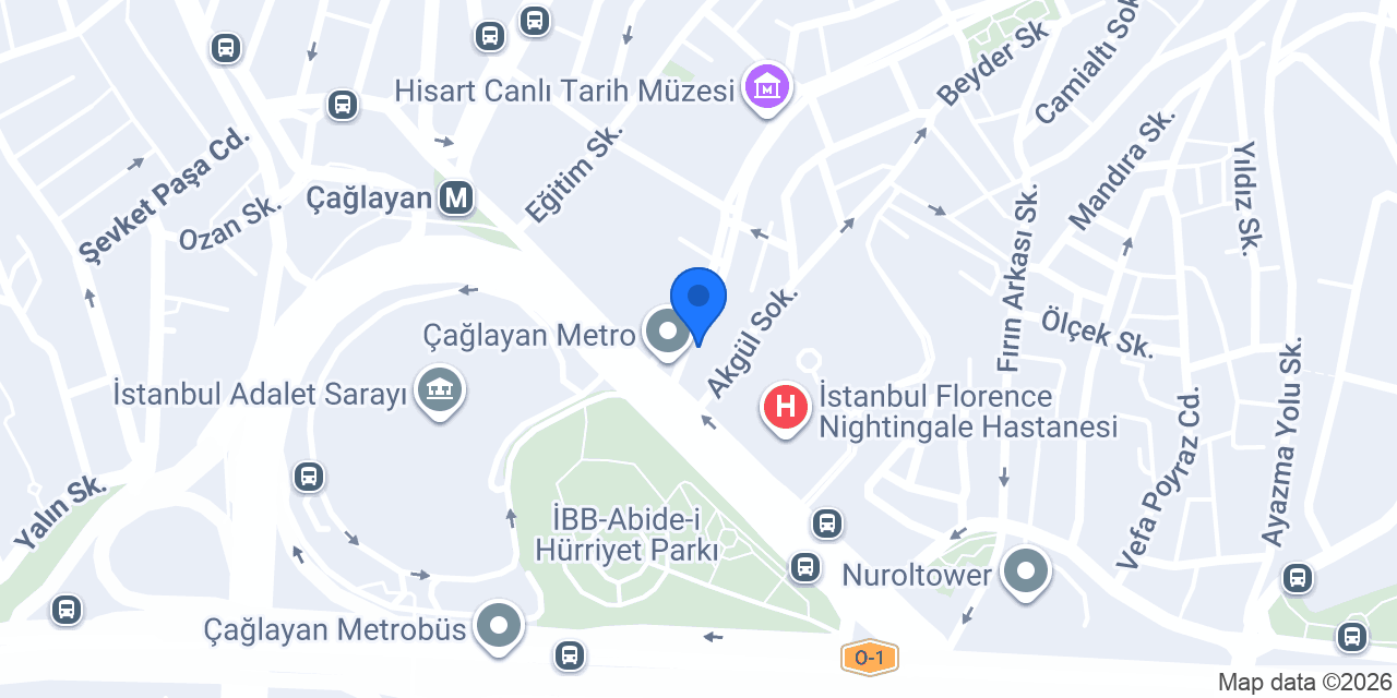 Dönerci Celal Usta Çağlayan konumu