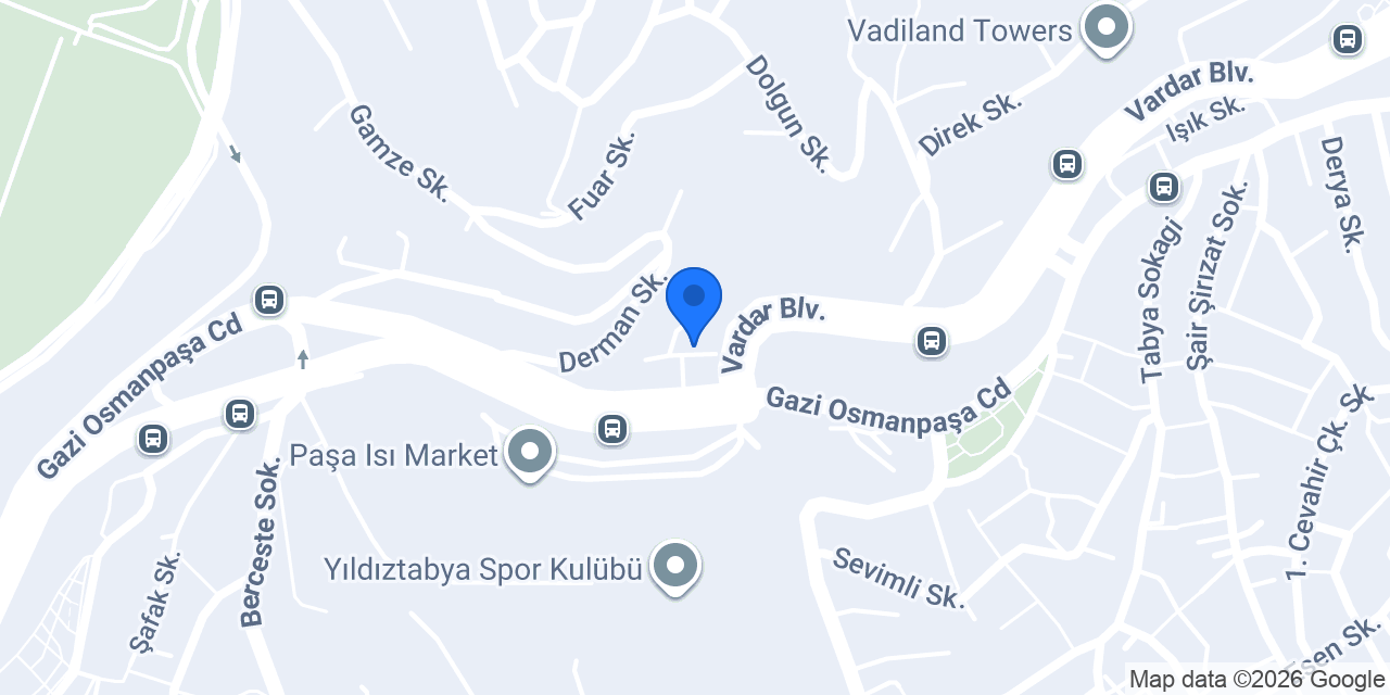 Altan Oto konumu