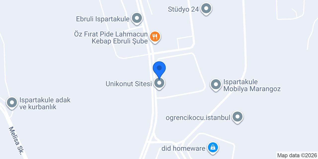 UN SANATI Ispartakule konumu