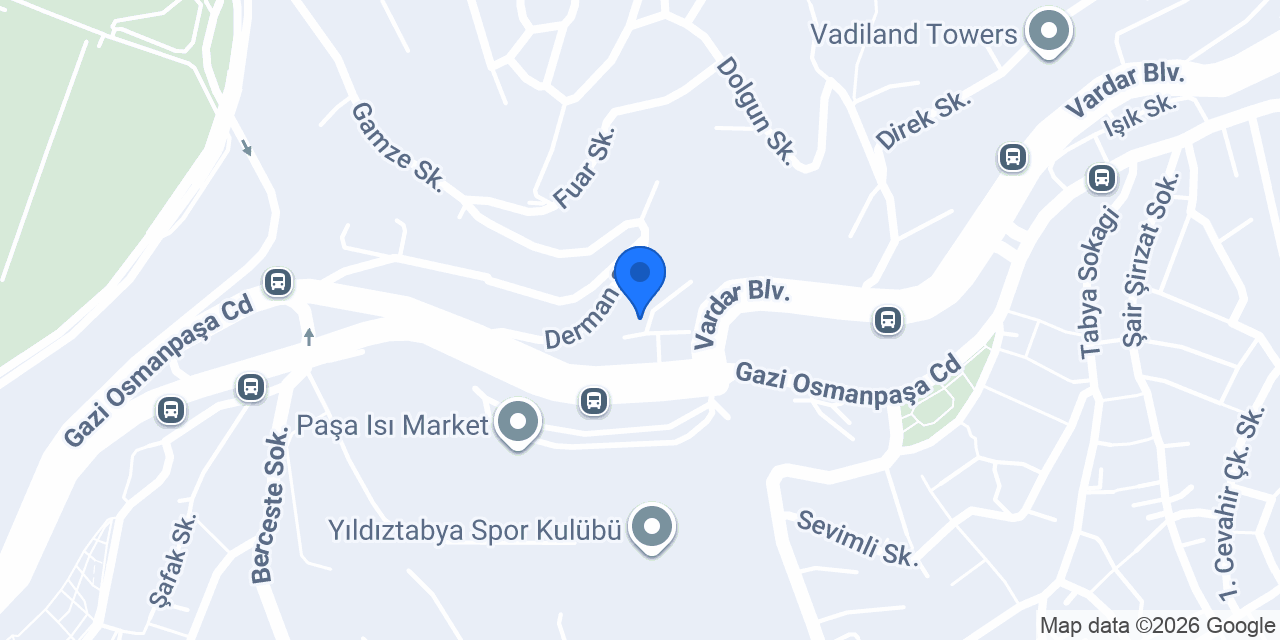 Burak Oto Boya konumu