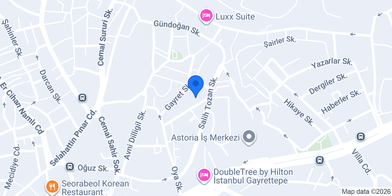 Triada Hotel Gayrettepe konumu