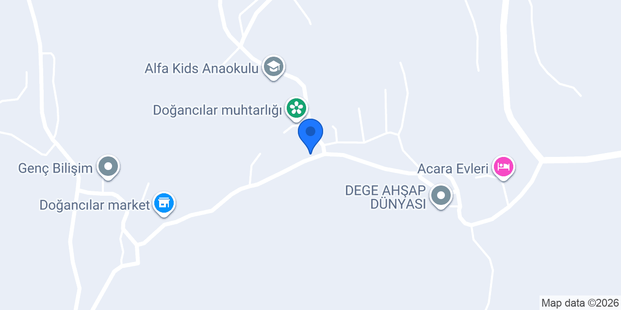 Doğancılar Köyü Muhtarlığı konumu
