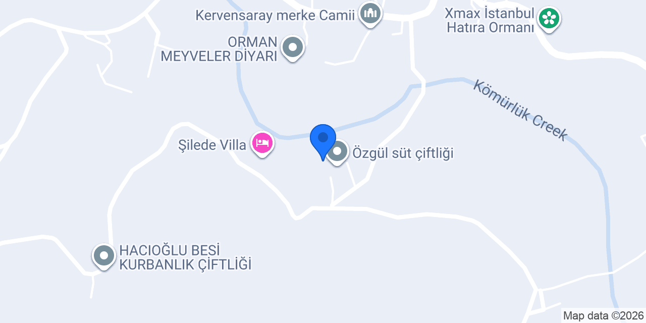 Saka Süt Jersey Çiftliği konumu