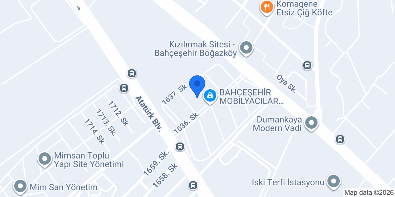 Mod Mimarlık konumu