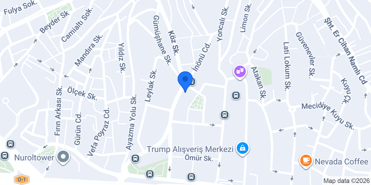 İSTANBUL MESLEKİ SINAV MERKEZİ konumu