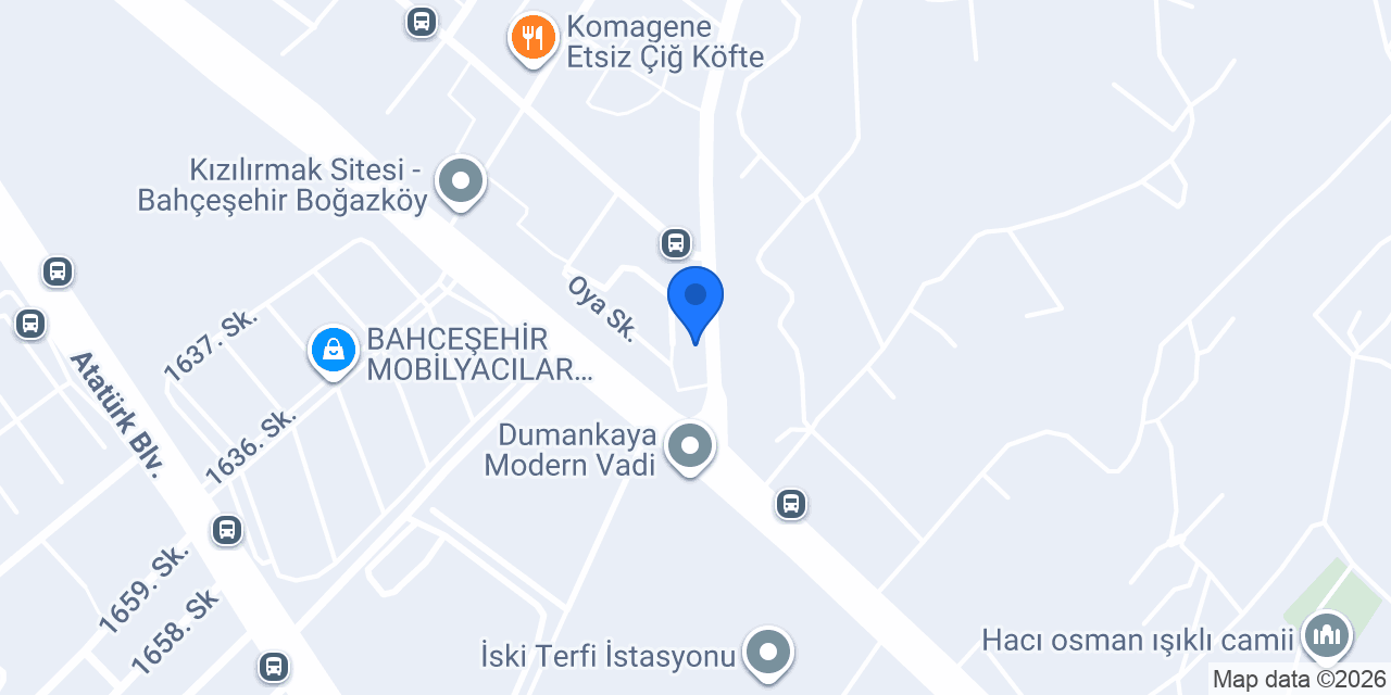 Bahçeşehir su & TADİLAT TAMİRAT konumu