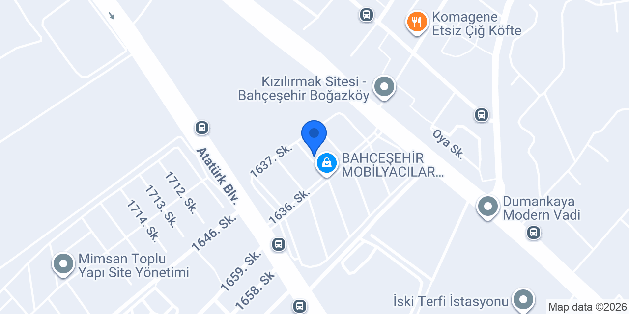 KETEN PERDE konumu