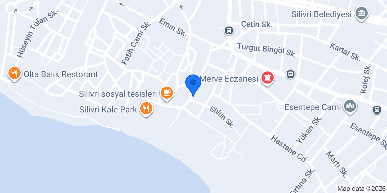 Marina Pansiyon konumu