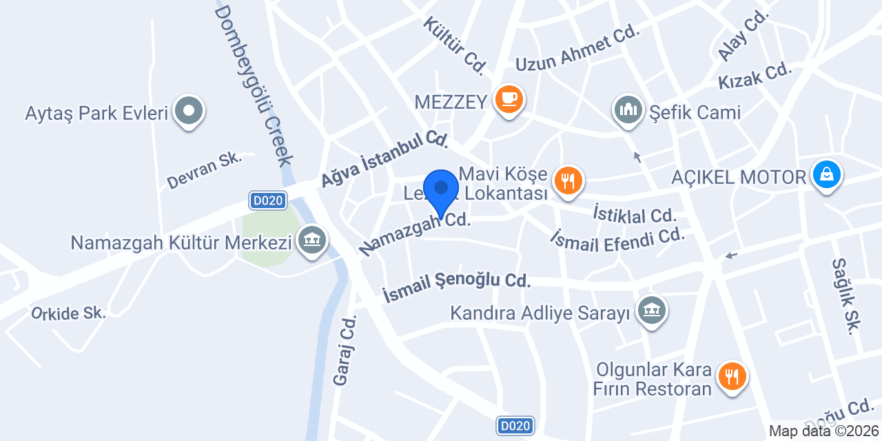Gürkan Turizm konumu