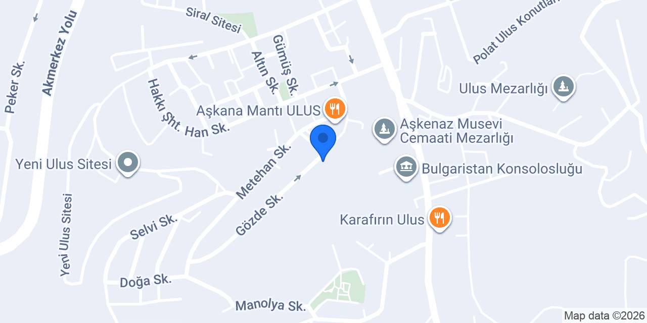 2 ULUS OLUSUM TAKSİ konumu