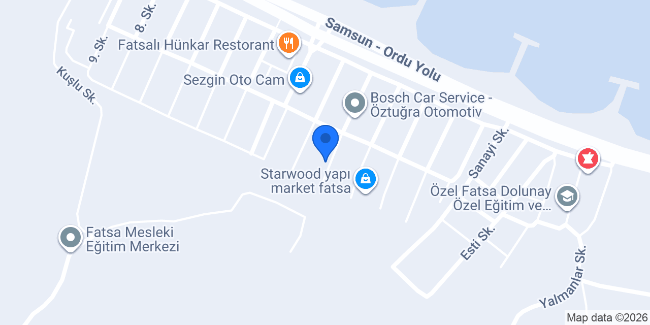 İsmail Usta Özel Ford Servisi konumu