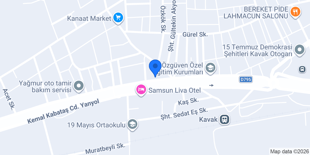 Kabataş Root Balans konumu