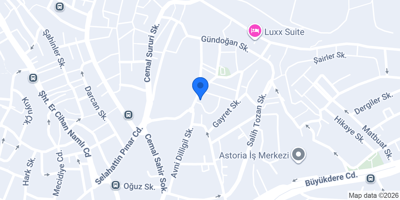 A Plus Dance Studio konumu